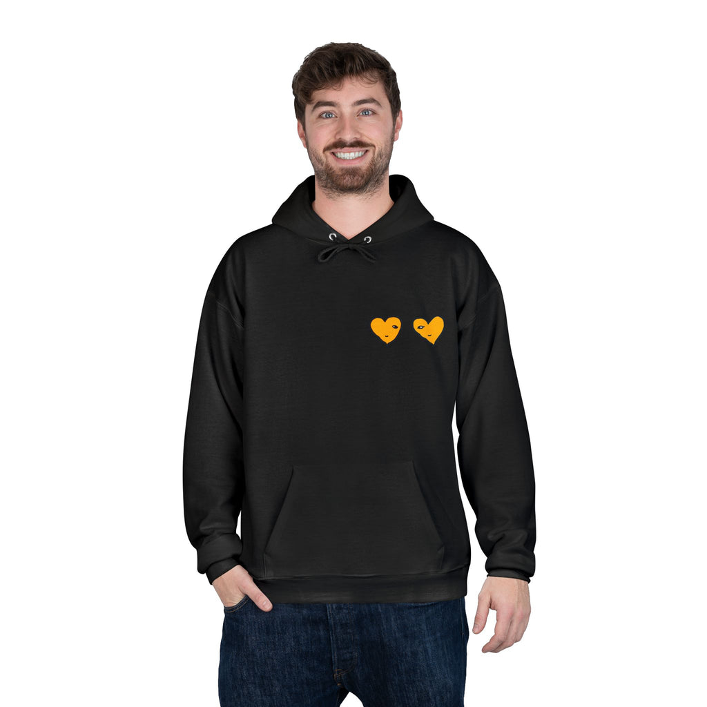 "With God all things are possible" Christian Heart Pullover Hoodie