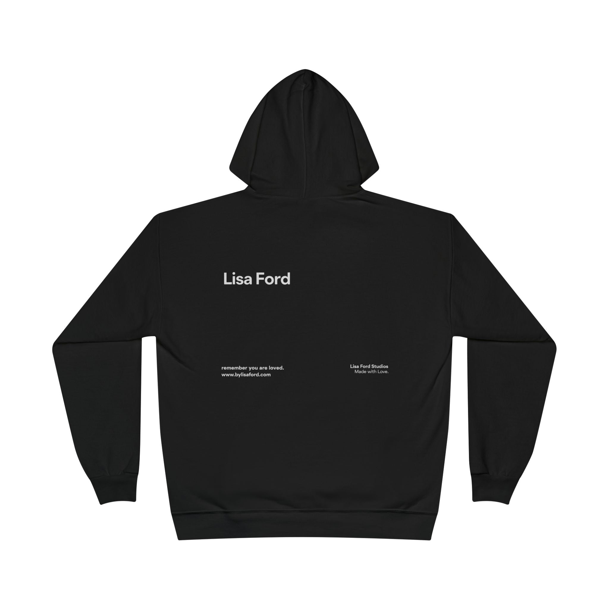 Lisa Ford Hoodie — Bold Text Pullover & Streetwear